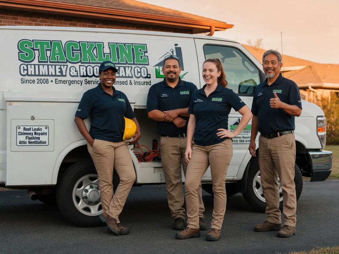 Chimney flashing repair company in Dougherty, TX
